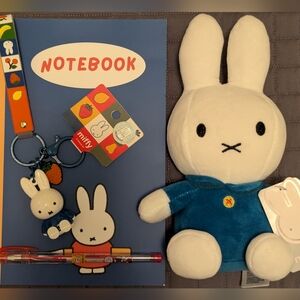 Miffy Plush and Stationery Set